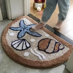 Coastal Bath Mat - Seabreeze Design Bathroom Decor