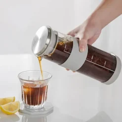 Cold Brew Coffee Infuser - 800 ml luftdichte Glaskaraffe