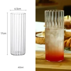 Colin Glass Highball-Set – Cocktail- und Eisteegläser im japanischen Stil