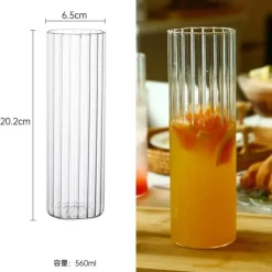 Colin Glass Highball-Set – Cocktail- und Eisteegläser im japanischen Stil