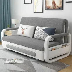 Compact Storage Sofa Bed - Modern Space-Saving Design