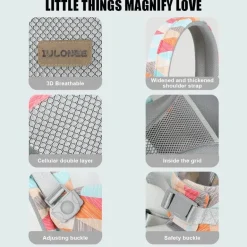 Convertible Baby Carrier - Multifunktionale Babytrage