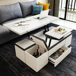 Convertible Coffee Table - Versatile Modular Design for Dynamic Living