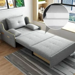 Convertible Lounge Bed - Elegant Living Room Furniture