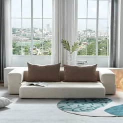 Convertible Sofa Bed - Modular Three-Seater Sectional