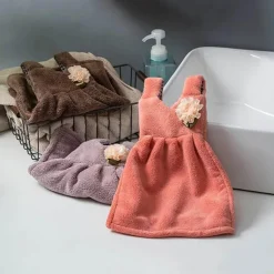 Coral Velvet Kinder-Kleiderhandtuch – Soft Touch Cleaning Essential