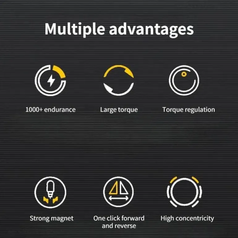 Cordless Automatic Screwdriver - Easy Repair Tool