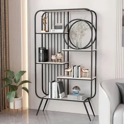 Cosima Bücherregal – Moderne Aufbewahrungseinheit mit stilvollem Design für Zuhause