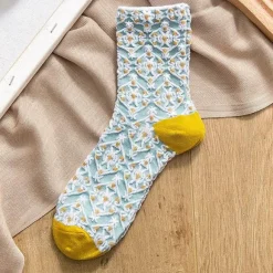 Cottagecore Vintage Stricksocken - Cozy Rosedale Footwear