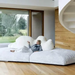 Cozy Plush Sofa - Quentin Bear Living Room Decor