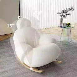 Cozy Rocking Chair - Soft Comfort Design