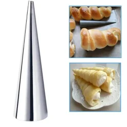 Croissant-Tütenwerkzeug – Teigdekorateur aus Edelstahl