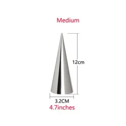Croissant-Tütenwerkzeug – Teigdekorateur aus Edelstahl