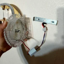 Crystal Flower Dimmbare Wandleuchte - Elegante Wohnraumbeleuchtung