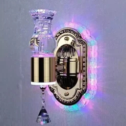 Crystal Flower Dimmbare Wandleuchte - Elegante Wohnraumbeleuchtung