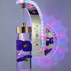 Crystal Flower Dimmbare Wandleuchte - Elegante Wohnraumbeleuchtung