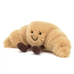 Cute Croissant Plush Toy – Soft Home Decor Stuffed Bread Pillow