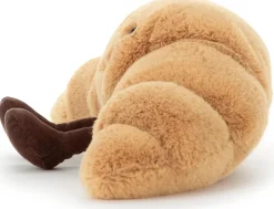 Cute Croissant Plush Toy – Soft Home Decor Stuffed Bread Pillow