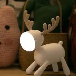Cute Deer Night Light - LED Animal Lamp for Kids Rooms