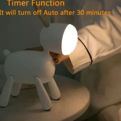 Cute Deer Night Light - LED Animal Lamp for Kids Rooms