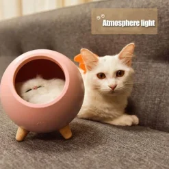 Cute Pet House LED Night Lamp - Adorable USB Night Light