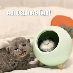 Cute Pet House LED Night Lamp - Adorable USB Night Light