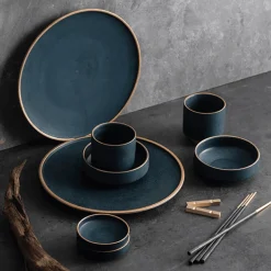 Cyllene Porzellan-Geschirrset – Elegantes Esstischgeschirr