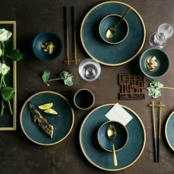 Cyllene Porzellan-Geschirrset – Elegantes Esstischgeschirr