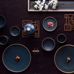 Cyllene Porzellan-Geschirrset – Elegantes Esstischgeschirr