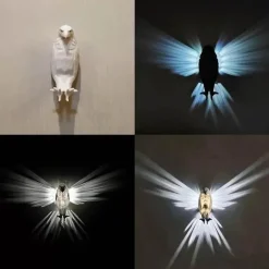 3D Adler Wandlampe - Dekoratives Projektionslicht