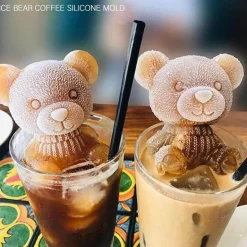 3D Bären-Eiswürfelform