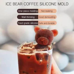 3D Bären-Eiswürfelform