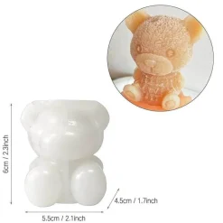 3D Bären-Eiswürfelform