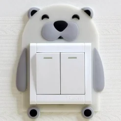 3D Cartoon Tier Nachtlichtschalter Abdeckung - Leuchtende dekorative Kunst