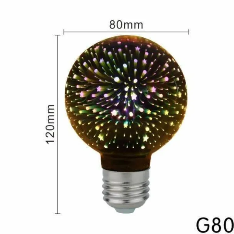 3D LED Night Light - Colorful Decorative Lamp