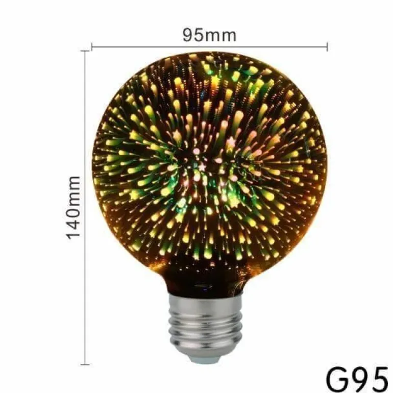 3D LED Night Light - Colorful Decorative Lamp
