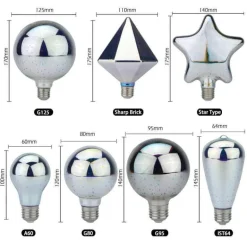 3D LED Night Light - Colorful Decorative Lamp