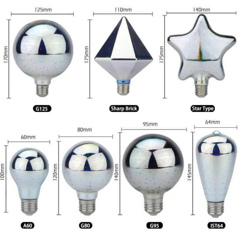 3D LED Night Light - Colorful Decorative Lamp