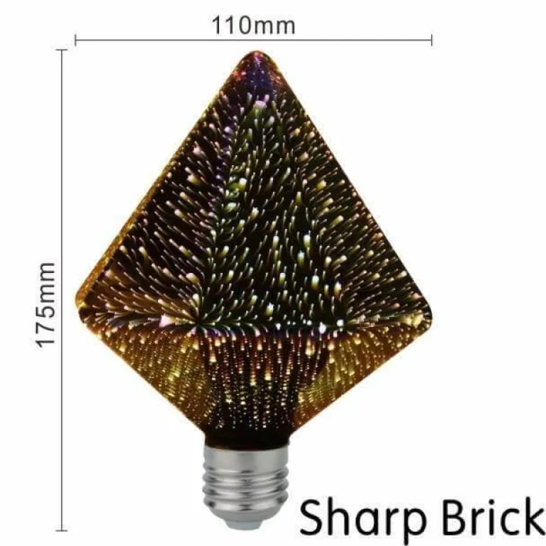 3D LED Night Light - Colorful Decorative Lamp