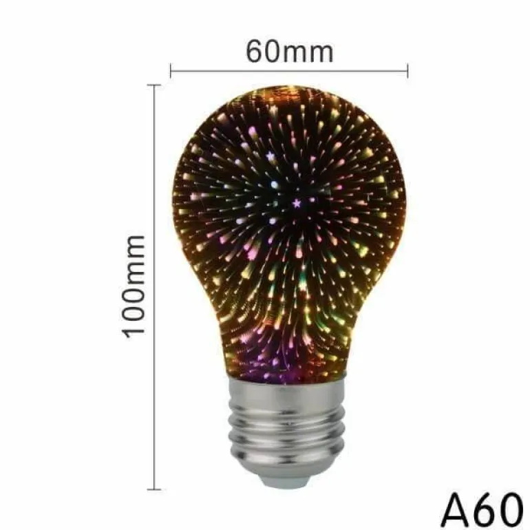 3D LED Night Light - Colorful Decorative Lamp