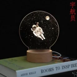 3D Moon Lamp - LED Night Light for Atmosphere