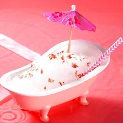 3D Realistischer Badewannen-Milchshakebecher - Lustiges Trinkgeschirr für die Heimdekoration