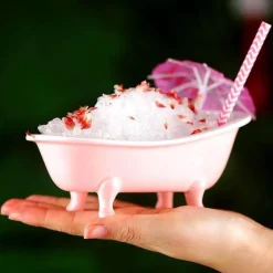 3D Realistischer Badewannen-Milchshakebecher - Lustiges Trinkgeschirr für die Heimdekoration