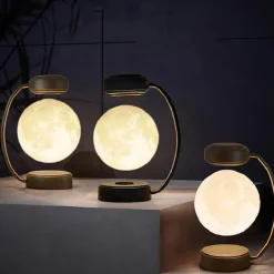 3D Schwebende Mondlampe - Magnetisch schwebendes Nachtlicht
