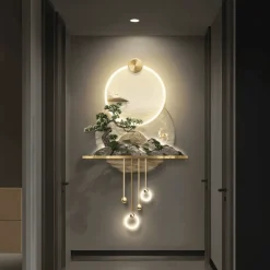 3D Tropische LED-Wandlampe - Künstlerischer Akzent für die Inneneinrichtung