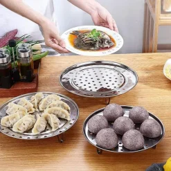 Dampfgarer aus Edelstahl – Multifunktionales Küchenwerkzeug für Brötchen