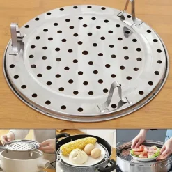 Dampfgarer aus Edelstahl – Multifunktionales Küchenwerkzeug für Brötchen