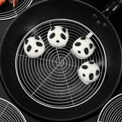 Dampfgarer aus Edelstahl – Ständer zum Kochen von Knödeln und Eiern