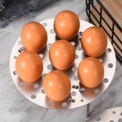 Dampfgarer für Teigtaschen, Eierhalter aus Edelstahl – Multifunktionales Kochzubehör