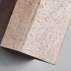 Danica Travertin-Wandleuchte – Moderne dekorative Leuchte